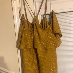Mustard colored shirt